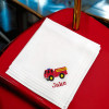 Fire Engine Hankies Set Childrens Personalised Handkerchiefs