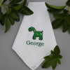 Kids Dinosaur Hankies Personalised Childrens Handkerchiefs Set