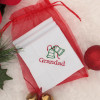 Christmas Handkerchiefs Personalised Bells Gift Set of 3 Hankies