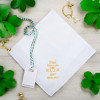 Claddagh Handkerchief Irish Celtic Wedding Gift Hanky