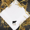 Personalised Handkerchief Cow Hanky