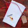 Cricket Gift Handkerchiefs Sports Embroidered Hankies Set