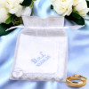 Engagement Handkerchiefs Set His and Hers Embroidered Wedding Hankies
