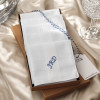 Five Mens Handkerchiefs: Personalised Gift Box Set of 5 Cotton Hankies