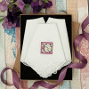 Monogrammed Ladies Handkerchiefs Floral Initial Butterfly Lace Hankies