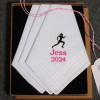 Female Runner Handkerchiefs Personalised Athlete Gift Box Set