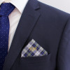 Gordon Tartan Pocket Square Personalised Monogrammed Cotton Hanky