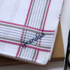 Grandad Stripe Handkerchiefs Personalised Hanky Gift Set