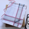 Grandad Stripe Handkerchiefs Personalised Hanky Gift Set