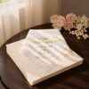 Ladies Keepsake Handkerchief Personalised Special Message Lace Hanky