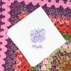 Love to Knit Handkerchief Personalised Ladies Hanky