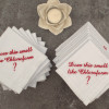 Custom Logo Handkerchiefs 120 Personalised Cotton Hankies