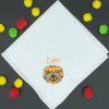 Childs Personalised Handkerchiefs Lion Hankies Gift Set of 3