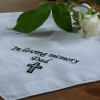 Memorial Handkerchief Personalised Funeral Hanky