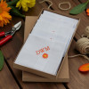 Gardeners Gift Handkerchiefs Gift Box Set of 5 African Daisy Hankies