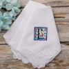 Monogrammed Ladies Handkerchiefs Floral Initial Butterfly Lace Hankies