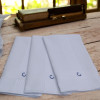 Monogram Handkerchiefs Mens Single Initial Hankies Gift Set