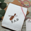 Violin Handkerchiefs Set of 3 Personalised Music Instrument