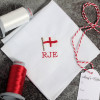 England Flag Handkerchief Set St George Flag Personalised Hankies