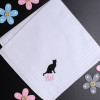 Kitten Handkerchiefs Ladies or Childs Personalised Hankies Set