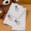 Teddy Bear Handkerchiefs Personalised Hankies Set of 3