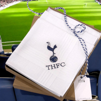 Tottenham Hotspur Handkerchiefs Three Custom Football Hankies Set