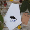 Vole Handkerchief Personalised Wildlife Hanky
