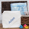 Hooded Baby Towel Personalised White Bathing Towel