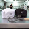 Chefs Hat Personalised Skull Cap Black