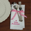 Customised Cloth Napkin House Address or Named Dinner Napkin