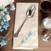 Personalised Dinner Napkin Damask Linen Table Napkin