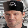 Chefs Hat Personalised Skull Cap Black