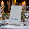 Customised Cloth Napkin House Address or Named Dinner Napkin