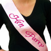 Hen Party Sashes Pink Hen Night Sash