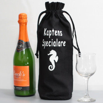Personalised Wine Bottle Bag Printed Champagne Gin Bag