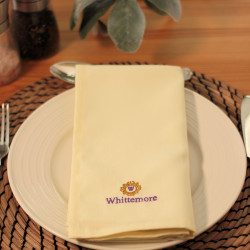 Personalised Cloth Napkins Decorative Surname Dinner Napkin