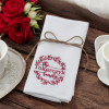 Personalised Cloth Napkins Family Name Dinner Napkin