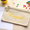 Personalised Pencil Case Canvas Pen & Pencilcase