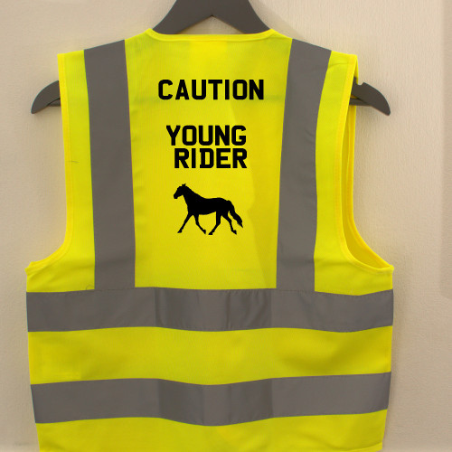 Printed Hi Vis Vest Childrens Kids High Visibility Vest