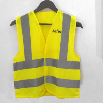 Personalised Childs Hi Vis Vest Childrens Kids High Visibility Vest