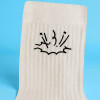 Printed or Embroidered Socks Business Name or Logo Personalised