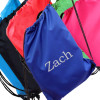 Personalised Gym Bag Royal Blue School PE Sports Drawstring