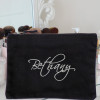 Personalised Cosmetics Bag Embroidered Signature Toiletries Case