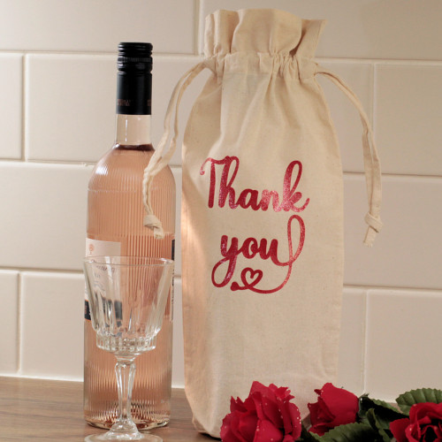 Personalised Bottle Bag Printed Special Occasion Gift Bottle Bags