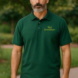 Embroidered Polo Shirt Personalised Shirt Dads Gift