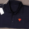 Superman Polo Shirt Mens Personalised Initial Polo