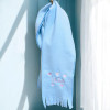 Childrens Personalised Hearts Scarf Kids Scarves Choice of Colour