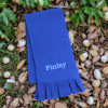 Childrens Royal Blue Scarf Kids Personalised Scarf