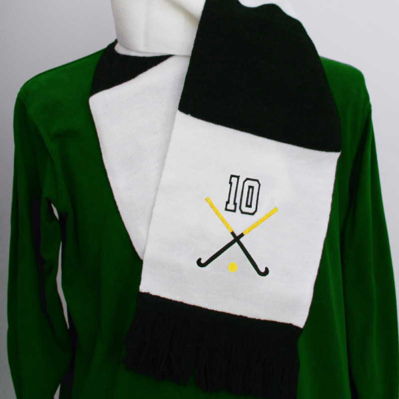 Hockey Team Scarf Supporters Striped Scarf