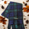 Childrens Tartan Scarf Kids Personalised Blackwatch Tartan Scarf
